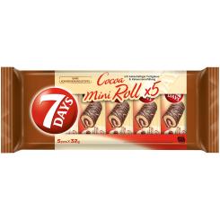 7Days Cocoa Mini Roll Kakao 5x32g 