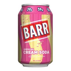 Barr American Cream Soda 330ml 