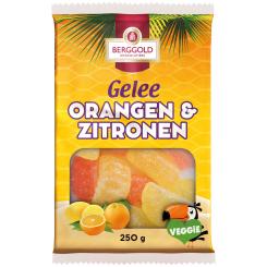 Berggold Gelee Orangen & Zitronen 250g 