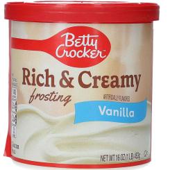 Betty Crocker Rich & Creamy Frosting Vanilla 453g 