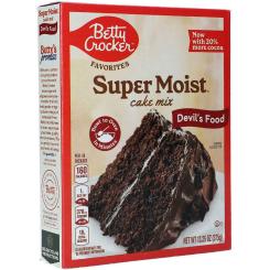 Betty Crocker Super Moist Cake Mix Devil's Food 375g 
