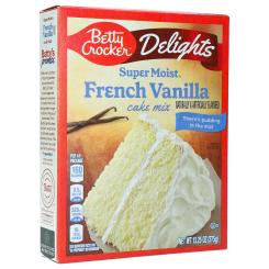Betty Crocker Super Moist Cake Mix French Vanilla 375g 