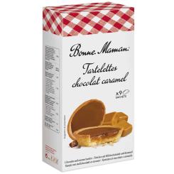 Bonne Maman Tartelettes chocolat caramel 135g 