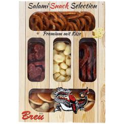Breu Salami Snack Selection Premium mit Käse 80g 