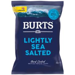 Burts Lightly Sea Salt 40g 