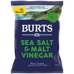 Burts Sea Salt & Malt Vinegar 150g 