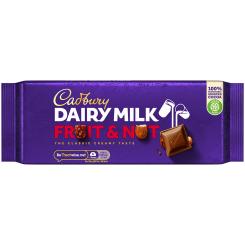 Cadbury Dairy Milk Fruit & Nut 180g 