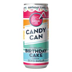Candy Can Sparkling Birthday Cake Drink Zero Sugar 330ml 