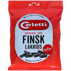 Carletti Finsk Lakrids Original Sød 350g 