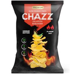 CHAZZ Kettle Chips Jalapeño & Habanero 90g 