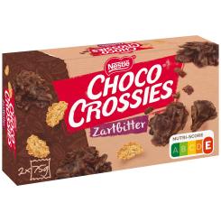 Choco Crossies Zarbitter 2×75g 
