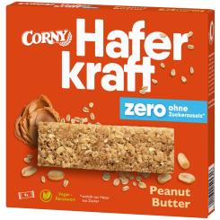 Corny Haferkraft Zero Peanut Butter 4x35g 
