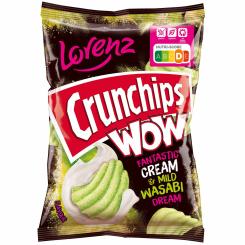 Crunchips WOW Fantastic Cream & Mild Wasabi Dream 110g 