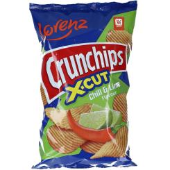 Crunchips X-Cut Chili & Lime 75g 