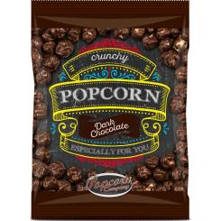 Popcorn Company Crunchy Popcorn Dark Chocolate 125g 