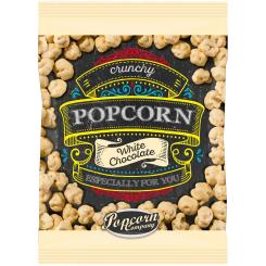 Popcorn Company Crunchy Popcorn White Chocolate 125g 