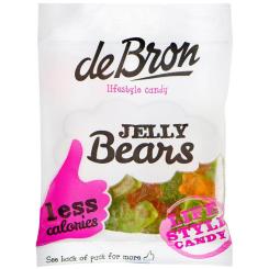 de Bron Jelly Bears sugarfree 90g 