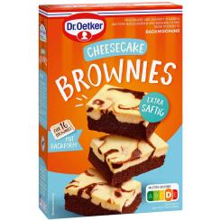 Dr. Oetker Backmischung Cheesecake Brownies 446g 
