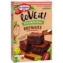 Dr. Oetker Backmischung Love it! Pflanzliche Brownies 480g 