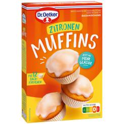 Dr. Oetker Backmischung Muffins Zitrone 455g 