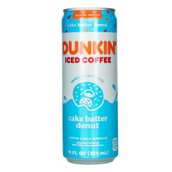Dunkin Iced Coffee Cake Batter Donut 325ml 