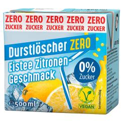 Durstlöscher Eistee Zitrone Zero 500ml 