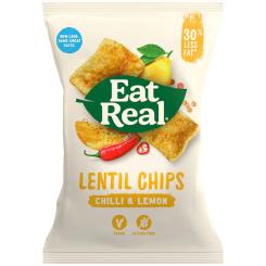 Eat Real Lentil Chips Chilli & Lemon 113g 