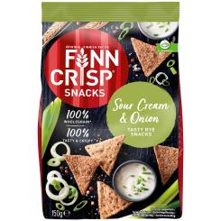 Finn Crisp Snacks Sour Cream & Onion 150g 