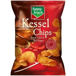 funny-frisch Kessel Chips Sweet Chili & Red Pepper 120g 