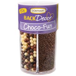 Günthart BackDecor 4-Kammerstreuer Choco-Fun 120g 