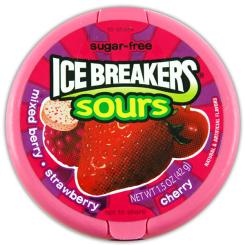 Ice Breakers Sours Mixed Berry sugarfree 42g 