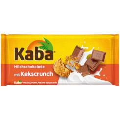 Kaba Milchschokolade mit Kekscrunch 100g 