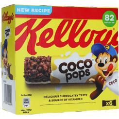 Kellogg's Coco Pops Riegel 6x20g 