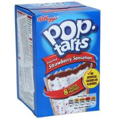 Kellogg's Pop-Tarts Frosted Strawberry Sensation 8er 