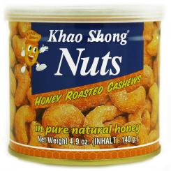 Khao Shong Nuts Honey Roasted Cashews 140g 