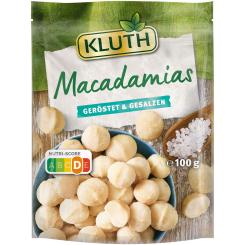 Kluth Macadamias geröstet & gesalzen 100g 