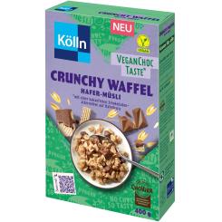 Kölln Hafer-Müsli Crunchy Waffel VeganChoc Taste 400g 