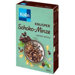 Kölln Hafer-Müsli Knusper Schoko-Minze 500g 