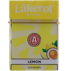 Läkerol Lemon sugarfree Big Pack 75g 