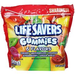 Life Savers Gummies 5 Flavors 411,1g (MHD 31.05.2024) 