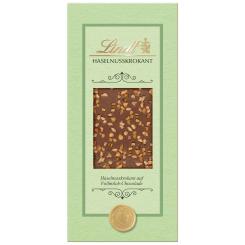 Lindt Cute Chocolaterie Haselnusskrokant Vollmilch Tafel 100g 