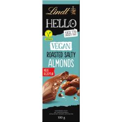 Lindt Hello Vegan Roasted Salty Almonds Tafel 100g (MHD 31.07.2024) 