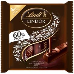 Lindt Lindor 60% Cacao Feinherb Sticks 4x25g 