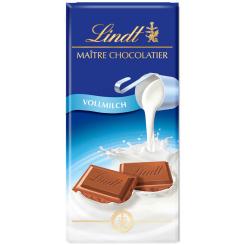 Lindt Maître Chocolatier Vollmilch Tafel 100g 