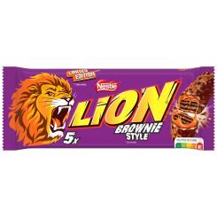 Lion Brownie Style Snack Size 5x30g 