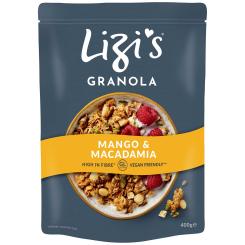 Lizi's Granola Mango & Macadamia 400g 