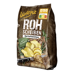 Lorenz Rohscheiben Kartoffelchips Rosmarin 120g 