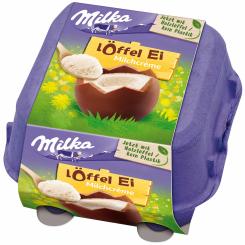 Milka Löffel-Ei Milchcrème 4x34g 