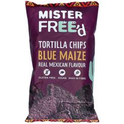 Mister Free'd Tortilla Chips Blue Maize 135g 