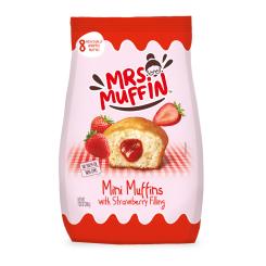 Mrs. Muffin Mini Muffins Strawberry Filling 200g 